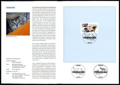 GERMANY FOLDER 2012/31 FAUNA TIERHEIME TIERSCHUTZBUND KATZEN HUNDE KATZE HUND