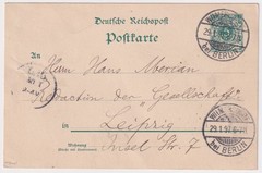 Dr. Gsk Manuscript Written By Author Karl Bleibtreu, Wilmersdorf 1897