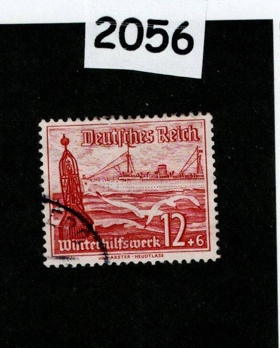 Used stamp Scott B112 1937 Winter relief Culture fund Germany #2056