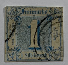 Travelstamps: 1860 Germany Thurn & Taxis Stamps SG14 Northern District Used