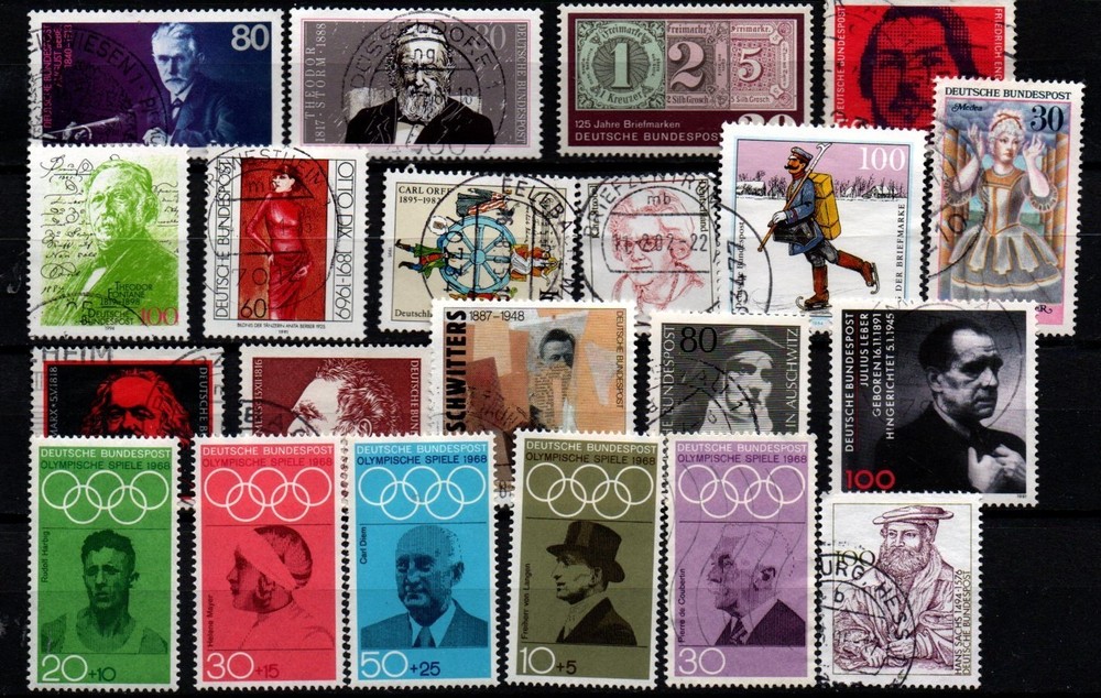 Yanstamps: Germany used and mint stamps collection(sport etc.) set#43