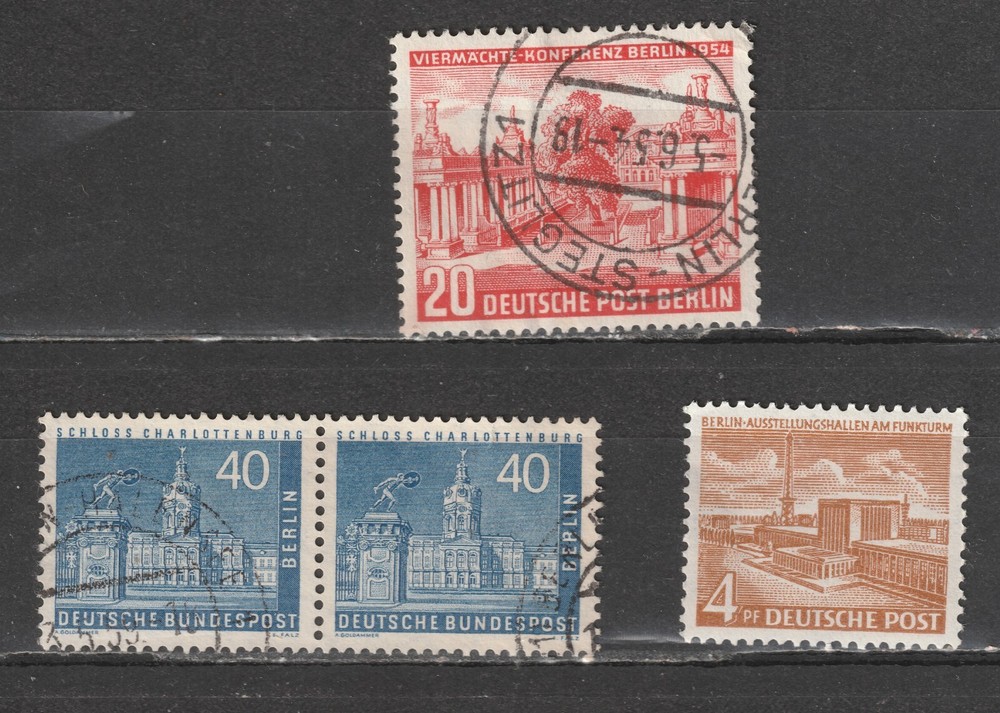 Germany: Berlin Lot 2: (Stamp details below) Scott 2024 Catalog Value $21.25