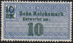 Stamp Germany Reich Revenue Import Tax Fiscal Duty Imperial Eagle Selection MNH