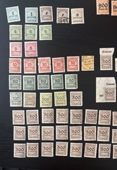 Lot Of 393 German Stamp Singles. MNH and Used Stamps