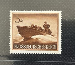 1944 German Reich „Heroes Memorial Day“ set Stamps Deutschland Briefmarken
