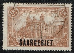 German territory- Saar Scott 56-7 Used VF