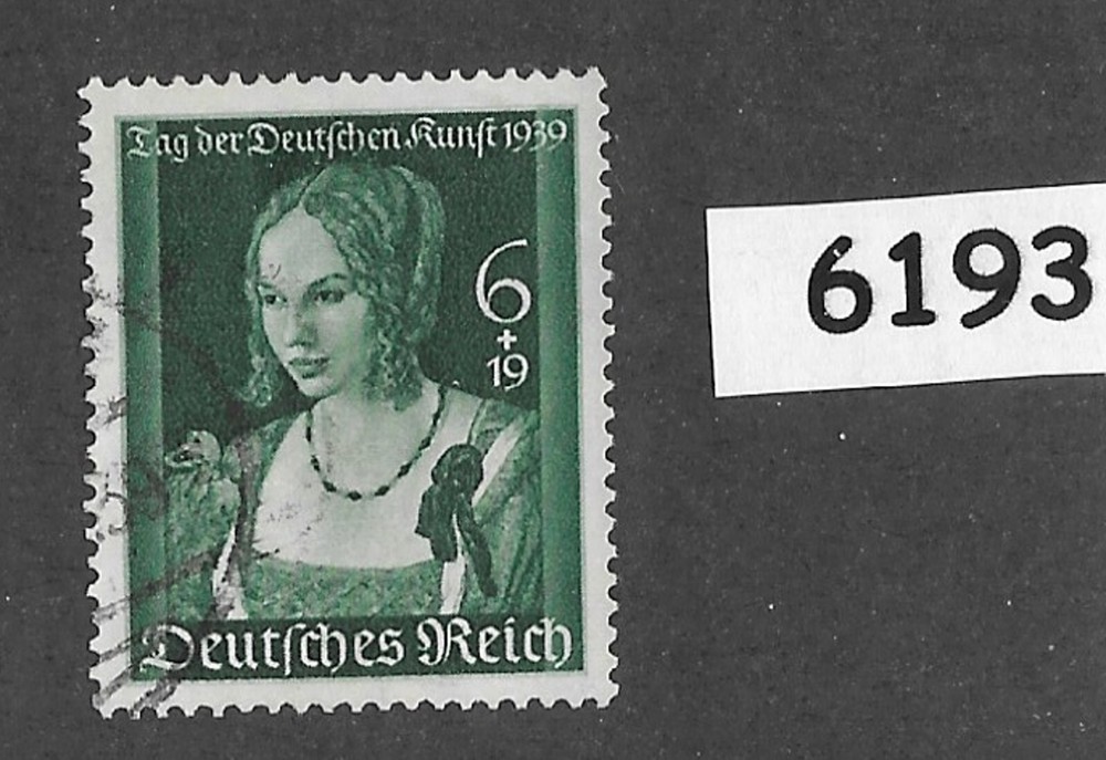 #6193 Used stamp B146 / 1939 Venetian woman Culture Fund / Germany Third Reich