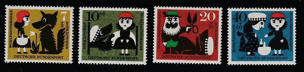 Germany 1960 Sc # B 372-75 MNH OG