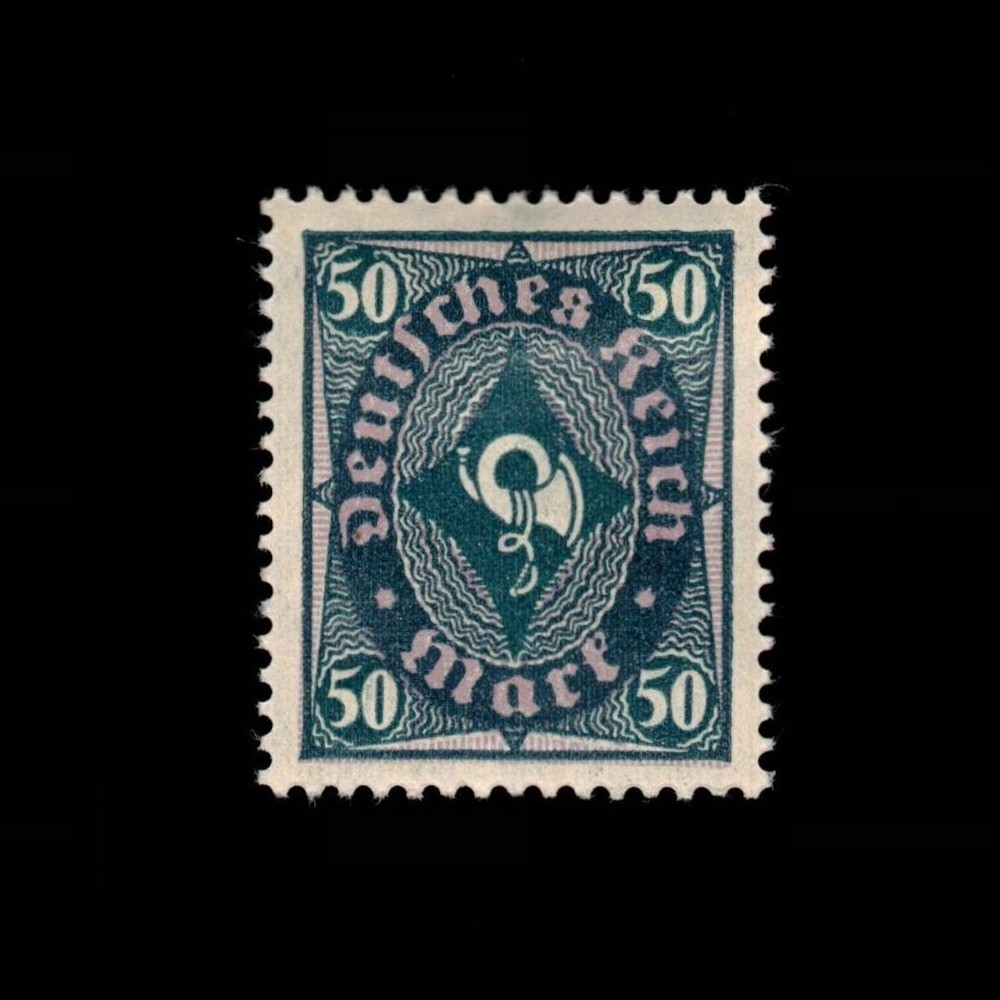 Germany, Scott 184, Post Horn, 1921-1922, MH, 109287