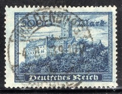 Germany Stamp Scott #237, Wartburg Castle, Used, SCV$3.00