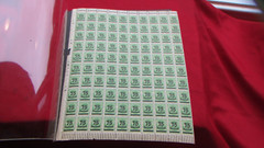 Weimar Republic German Empire 1923 Overprinted Stamp 75 thous on 400 Mark VERY