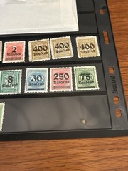 German Overprint Stamp Lot Of 20 MNH