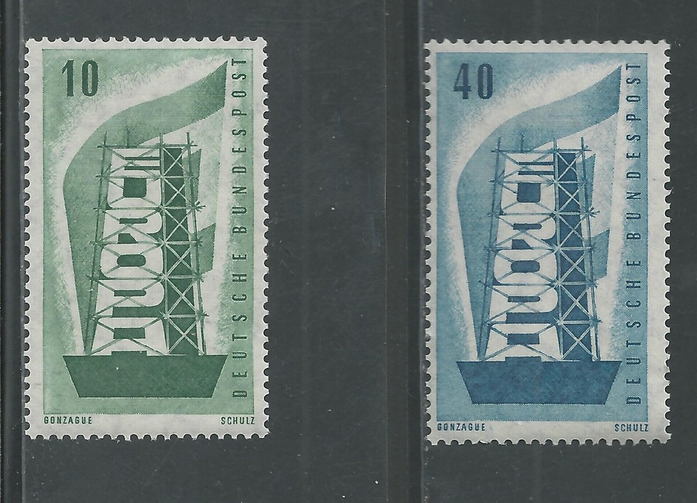 WEST GERMANY # 748-749 MNH EUROPA 1956