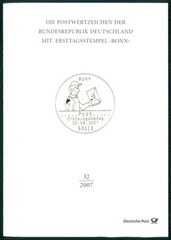 GERMANY FOLDER 2007/32 POST POSTBOTE BRIEFTRÄGER