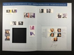 GERMAN POST ART-EDITION 2000/37 FILMACTRESS LILLI PALMER