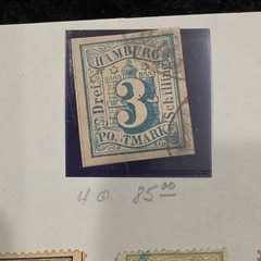 1800’s LOT OF GERMAN STATES STAMPS BERGEDORF, BERN, REVENUE, PAYER AND MORE #50