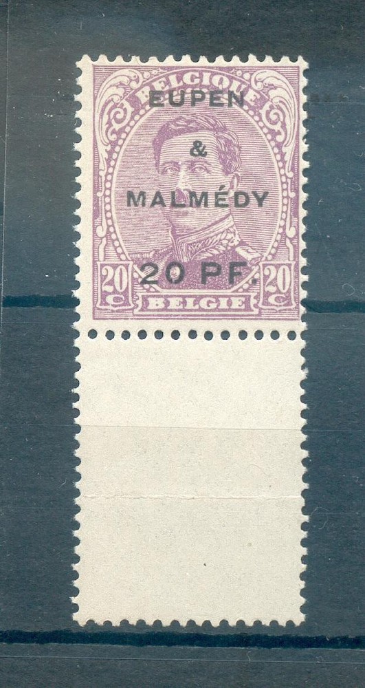 Eupen &malmedy 4 Lf With Folded Empty Field MNH Mint (y73459