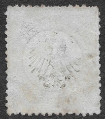 MMK Philately: Germany Scott #8 Used Thins 2 Kreuzer Small Shield Eagle SCV $160