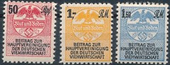 Stamp Germany Revenue WWII 3rd Reich Butcher Farmers Organization MNG