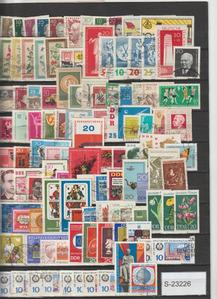Germany DDR mixed lot S-23226