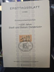 Germany 1980 complete year in ERSTTAGSBLATT (26 SETS) in perfect condition
