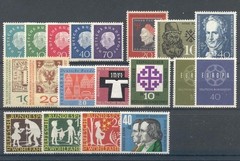 BUNDESPOST – 1959 complete year MNH