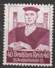 Stamp Germany Mi 564 SC B67 1934 War 3rd Reich Professions Judge Law MH