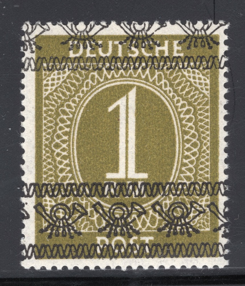 GERMANY AMERICAN BRITISH OCC 1948 RARE UNISSUED A IX/I PERFECT MNH SCHLEGEL BPP