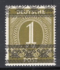 GERMANY AMERICAN BRITISH OCC 1948 RARE UNISSUED A IX/I PERFECT MNH SCHLEGEL BPP