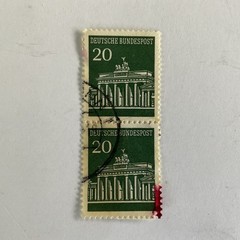 28 Germany stamps in 14 pairs~1951-2015~Accident prevention~flowers~water~Macke