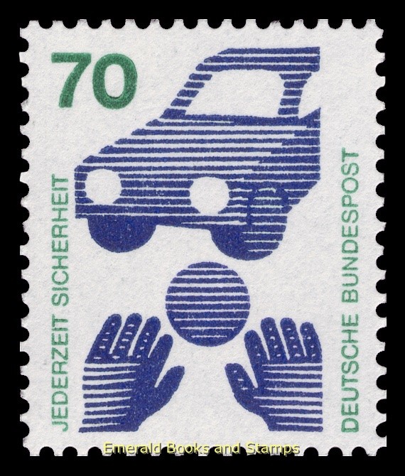 EBS Germany 1973 – Accident prevention (II) – Traffic safety – Michel 773 MNH**
