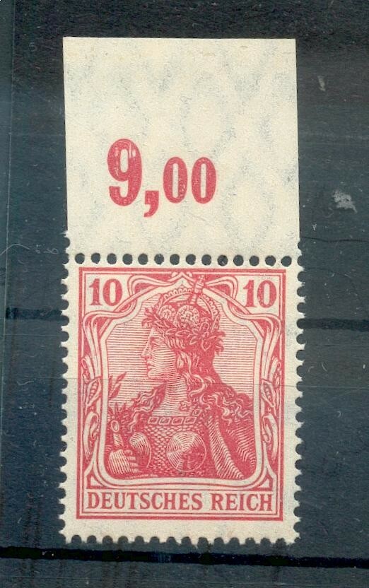 Dr-Germania 86Ia POR Upper Edge MNH Mint Never Hinged BPP 170EUR (71078