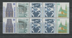 Germany Federal Republic 1996 Booklet Pane HB 38 MNH