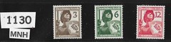 #1130 MNH set Sc481 – 483 / 1937 Germany / Third Reich Air protection league
