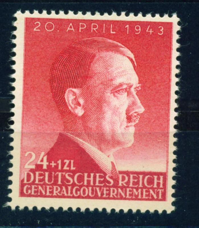 Germany WW2 Hitler’s 54th Birthday in Poland 1943 MLH