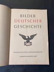 WW2 1936 Bilder Deutscher Geschichte German History Cigarette Card Album Book