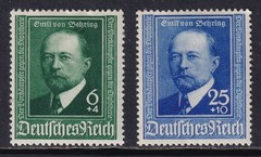GERMANY 1940 von Behring set of 2 SG 748-749 MH/*