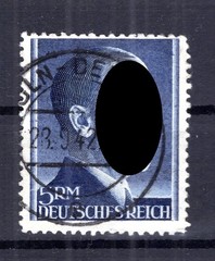 DR-3.Reich 802A Vero BPP Flail 60EUR Ann. Stamped BPP Signature