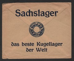 GERMANY 1919 BADEN ADVERTISING „BEST TORPEDO & FREEWHEEL IN THE WORLD“