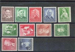 GERMANY 1949-1953 MNH 665-721, B309-B337 ALL THE GOOD STUFF (NO POSTHORN)