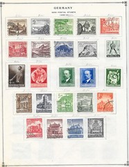 Germany Lot of 22 1939-1940 Scott Catalog Range B160-B184 Semi-Postal Mix CXL MH