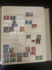 Germany Stamp Stockbook – Several hundred new and used
