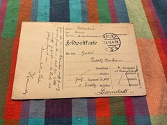 Germany WW1 PC from Soldier. No.12