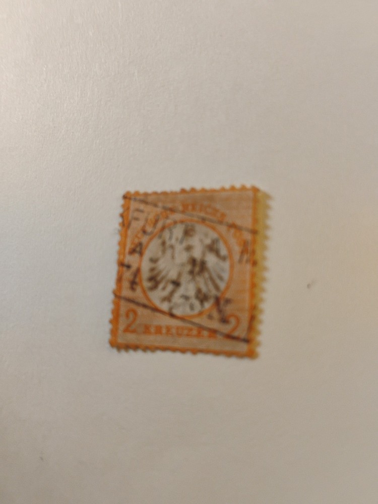 Classic Germany Scott 8 Used Very Fine SCV 175. Nice Stamp