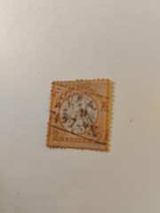 Classic Germany Scott 8 Used Very Fine SCV 175. Nice Stamp