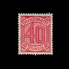 Germany, Scott O7, Official Stamp, 1920-1921, MH, 107053