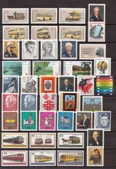 USA0052) Germany Berlin MNH 70 complete sets / issues, 3 pictures