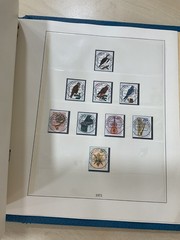 German stamps. 1973 – 1977 colour preprinted Linder album. Used. C409
