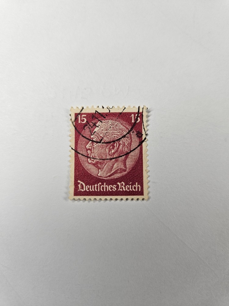 STAMP – GERMANY – DEUTSCHES REICH – 15 PFENNIG – HINDENBURG – 1933