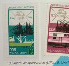 Germany 150 Years Of UPU Presentation Folder Souvenir Sheet & Stamps 2024-ZZIAA
